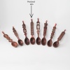 Lingura din lemn cu motive traditionale - 30 cm