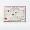 Puzzle Casa Lemn 3D- 8 cm