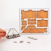 Puzzle Casa Lemn 3D- 10 cm